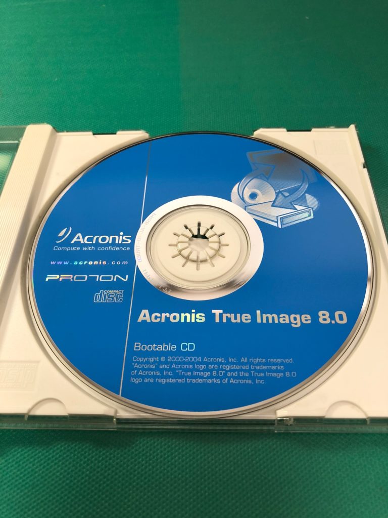 Acronis True Image 8.0 Discの写真